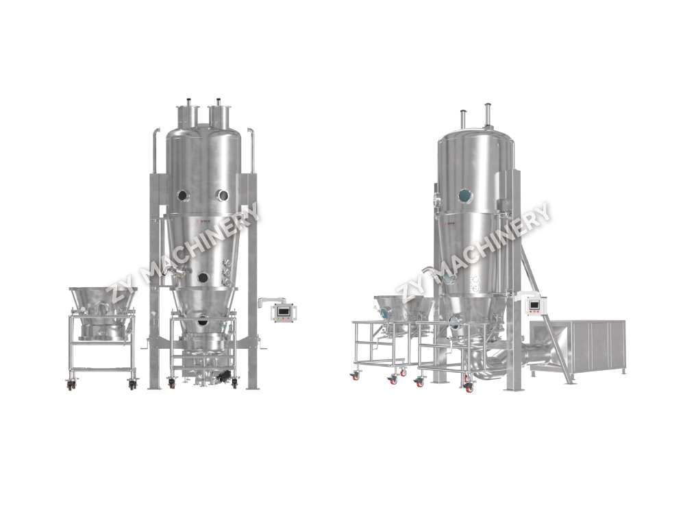 DLP Multi-functionalis Liquor-bed Granulator & Coating Machina